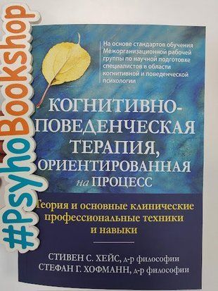Когнитивно-поведенческая терапия, ориентированная на процесс. re-1895 фото